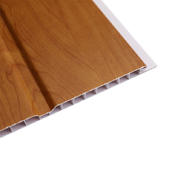 Wearing Resistance Grooved 30CM Laminated PVC Wall Panels