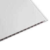 White Simple 30CM Printing High Gloss PVC Wall Panels