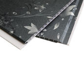 Dark Grey Floral Matte 25CM Lamination PVC Ceiling Panels
