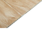 Wood Grain Aging Resistance 25CM Laminated PVC Ceiling Panels