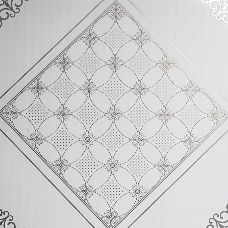 Geometric Pattern 30CM Hot Stamping PVC Interior Wall Panels