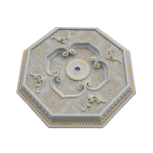 High Quality Court Style 80CM Eight Sides PS Ceiling Medallions