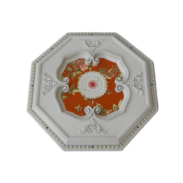 Quality Restaurant 80CM Copper Mold Eight Sides Decoration PS Ceiling