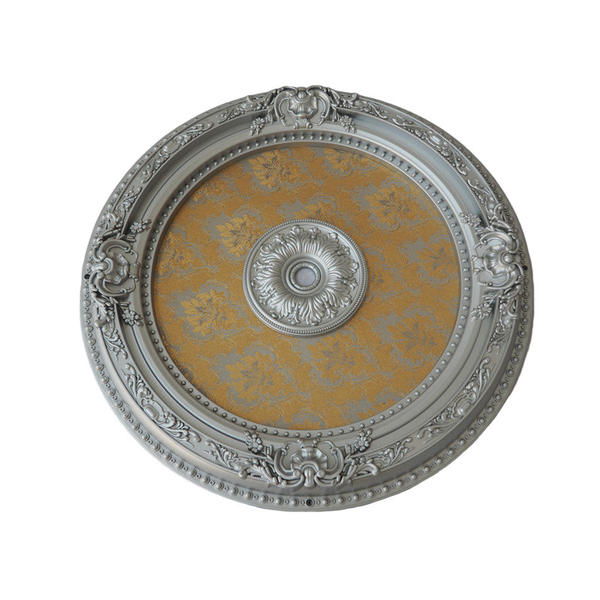 Smoke-Proof Interior 90CM Copper Mold Round PS Ceiling Medallions