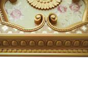 High-End Atmosphere Good Quality 60CM Square PS Handicraft Ceiling