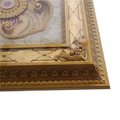 High-End European Style 60CM Square PS Artistic Ceiling